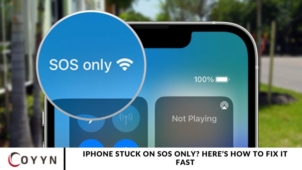 iPhone Stuck on SOS Only? Here’s How to Fix It Fast
